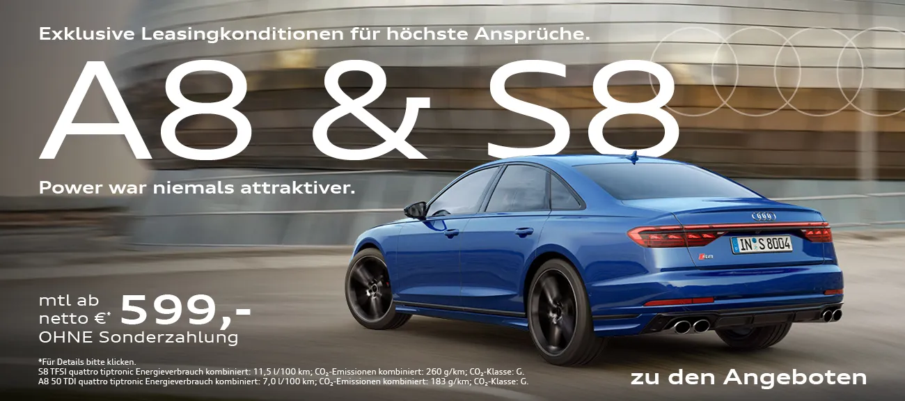Audi A8 S8 Leasing