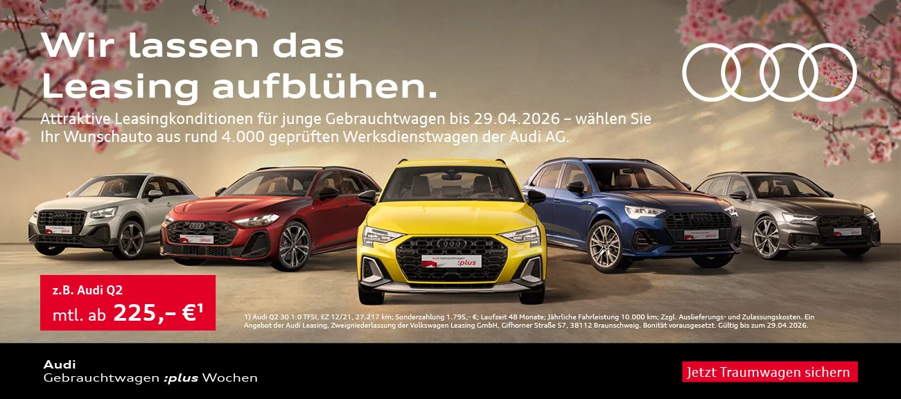 Audi GW plus Wochen