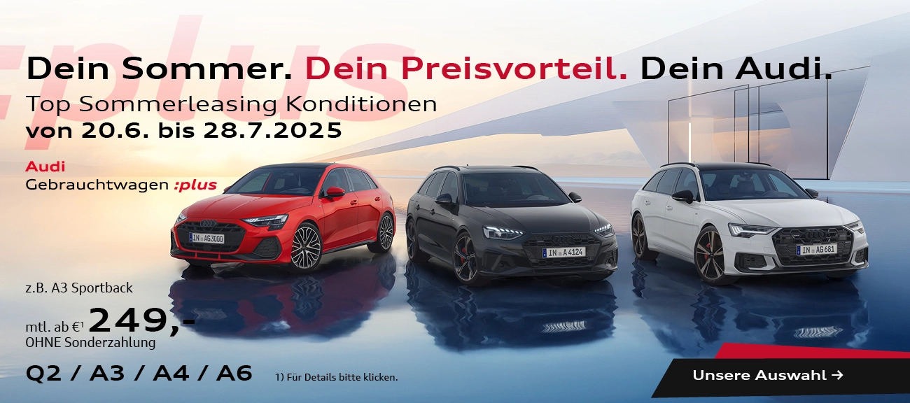 Audi GW+ Sommerleasing