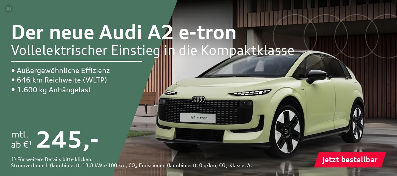Der neue Audi A2 e-tron