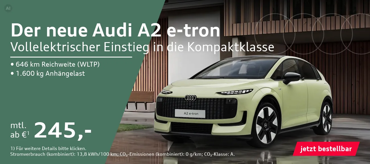 Der neue Audi A2 e-tron