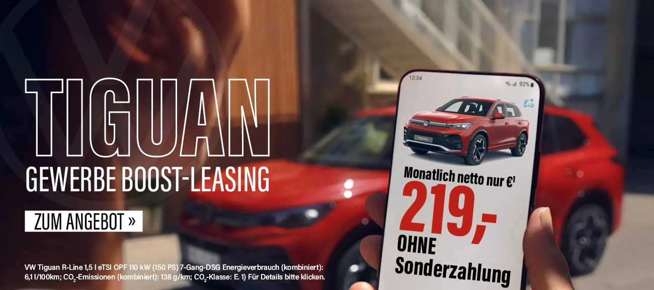 Tiguan Gewerbeleasing