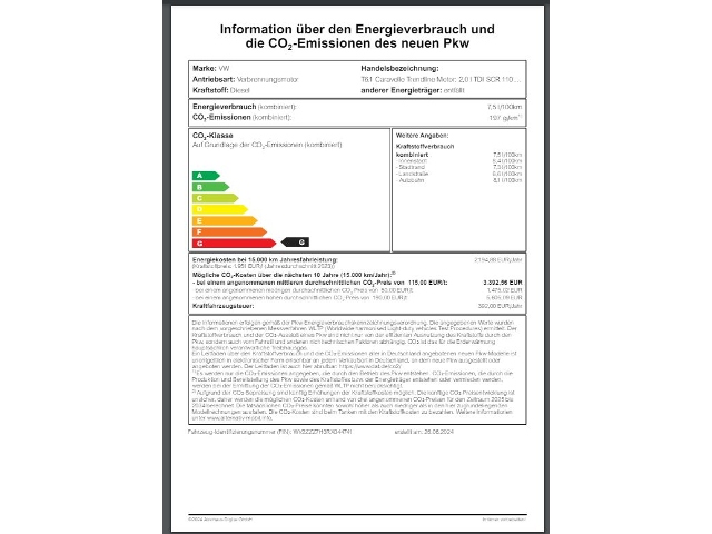 T6.1 Caravelle 2,0 TDI 110 kW KLIMA LED NAVI