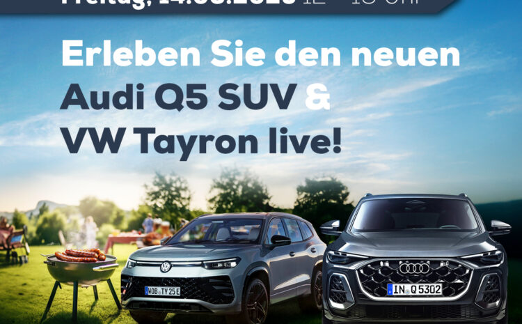  Neuer Audi Q5 SUV & VW Tayron