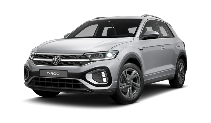 T-Roc R-Line in silber