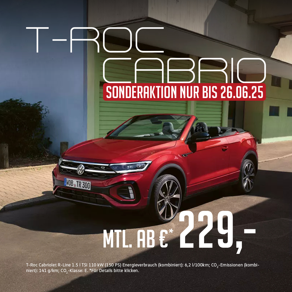 T-Roc Cabrio Sonderleasing