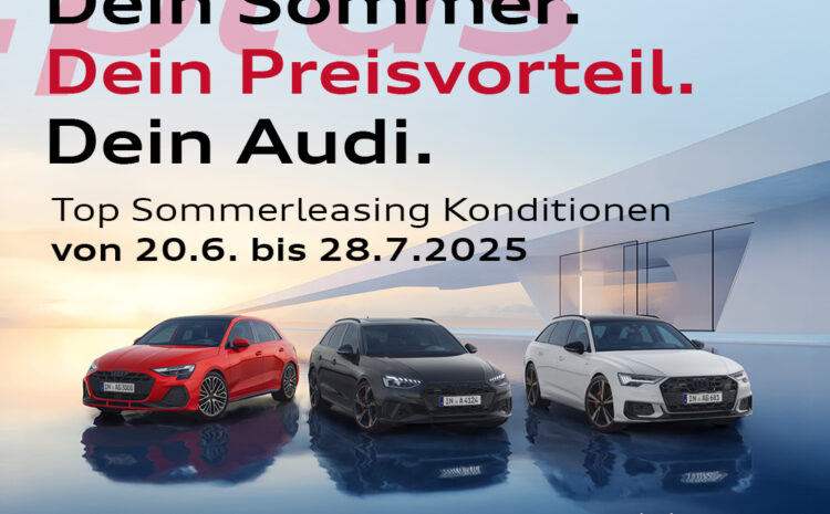  Audi GW plus Sommerleasing