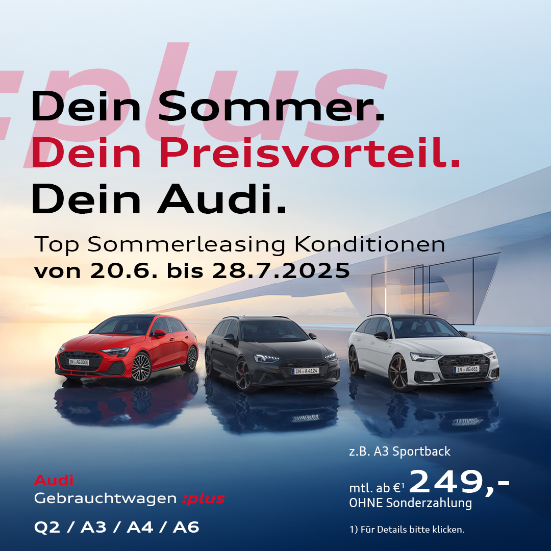 BEITRAG Audi GW+ Sommerleasing 06_25
