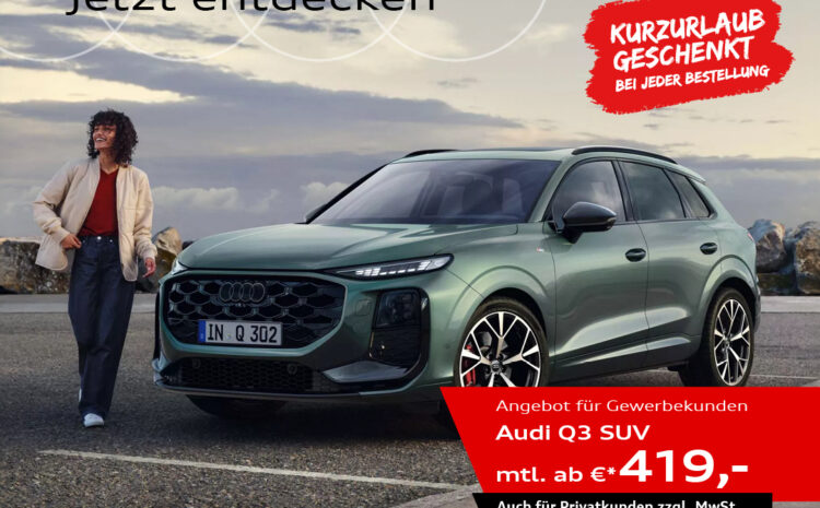  Audi Q3 Leasing