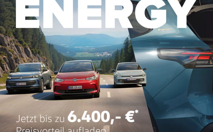  VW ENERGY Sondermodelle