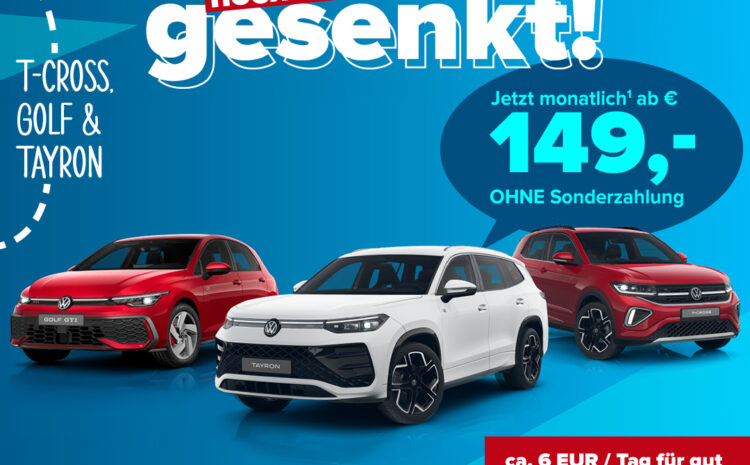  VW Plus Leasing Aktion