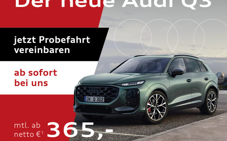  Premiere Audi Q3
