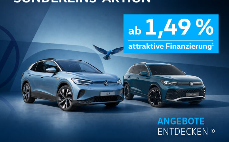 VW 1,49% Sonderzins Aktion