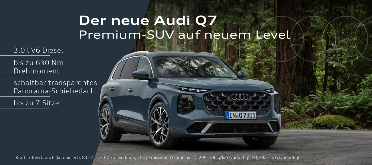 Header Desktop Audi Q7