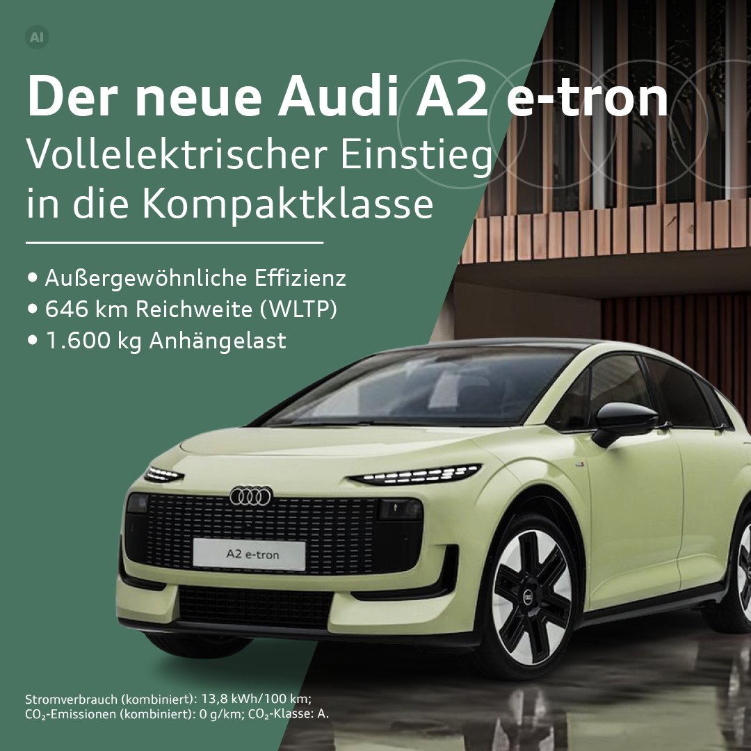 HEADER MOBILE DER NEUE AUDI A2 e-tron